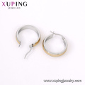 E-639 Xuping mode conçoit simple bijoux en or boucles d&#39;oreilles clip bali pour les filles